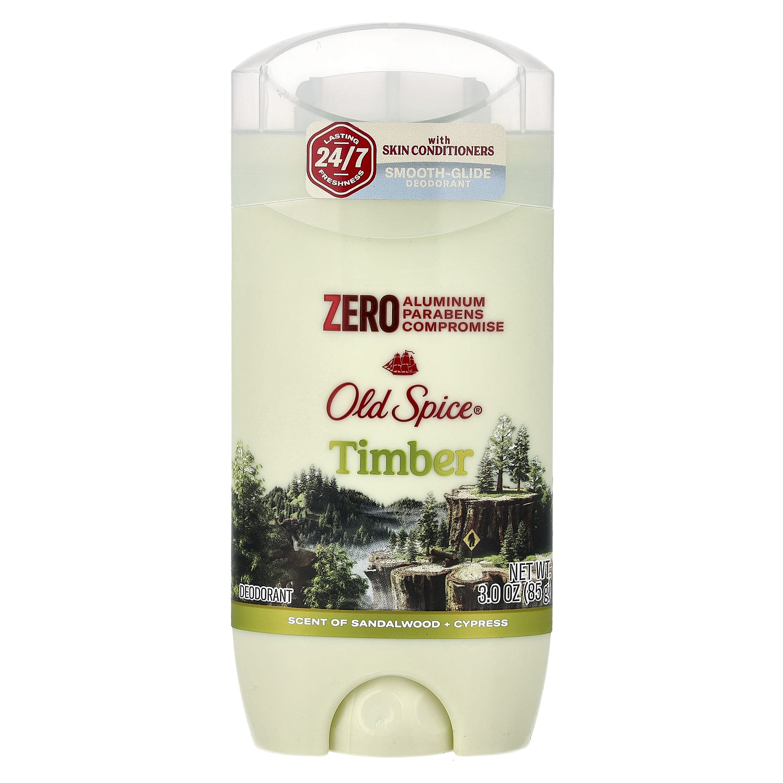Дезодорант Old Spice Sandalwood Cypress, оттенок Timber, 85 г