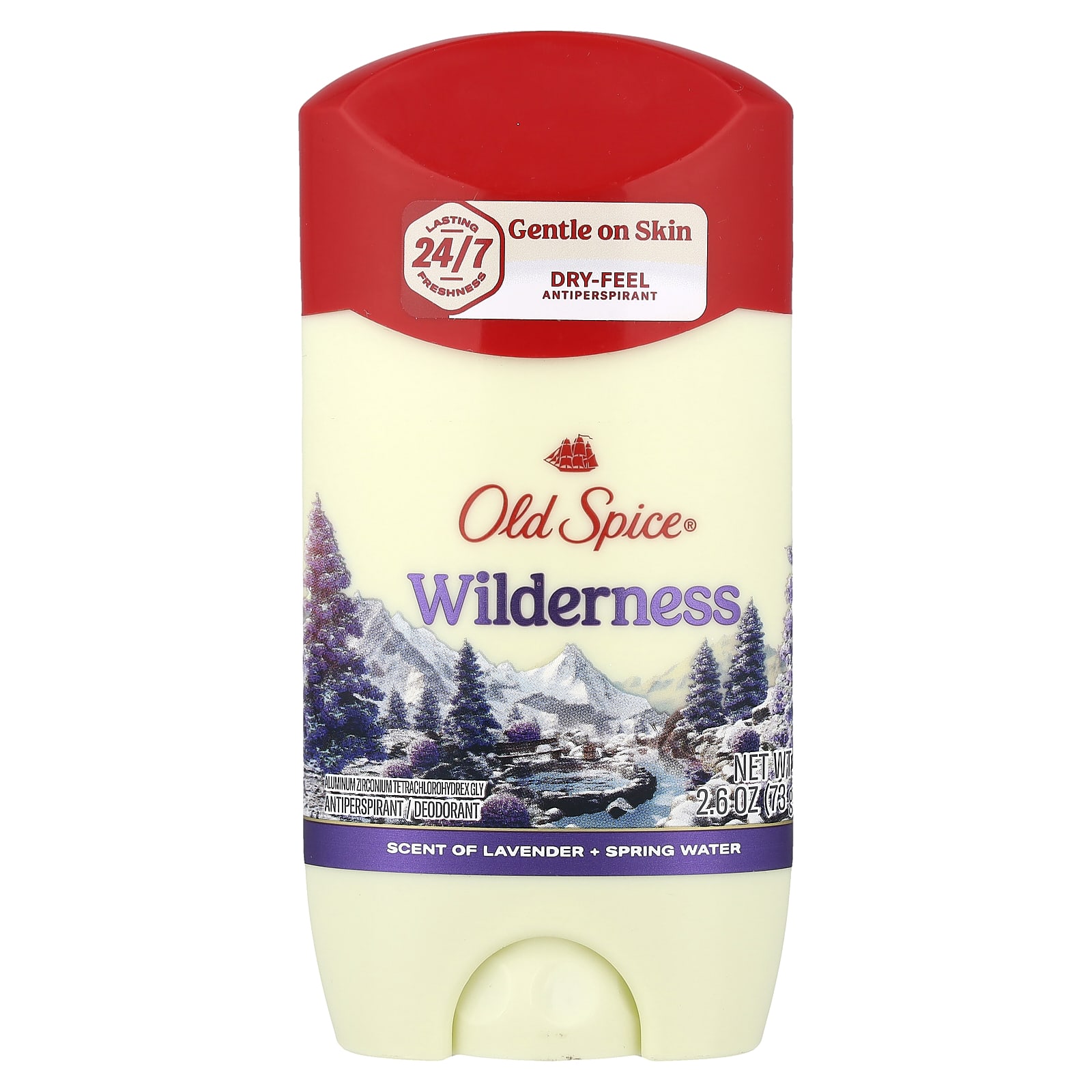 Антиперспирант Old Spice & Deodorant Wilderness with Lavender Spring Water, 73 г