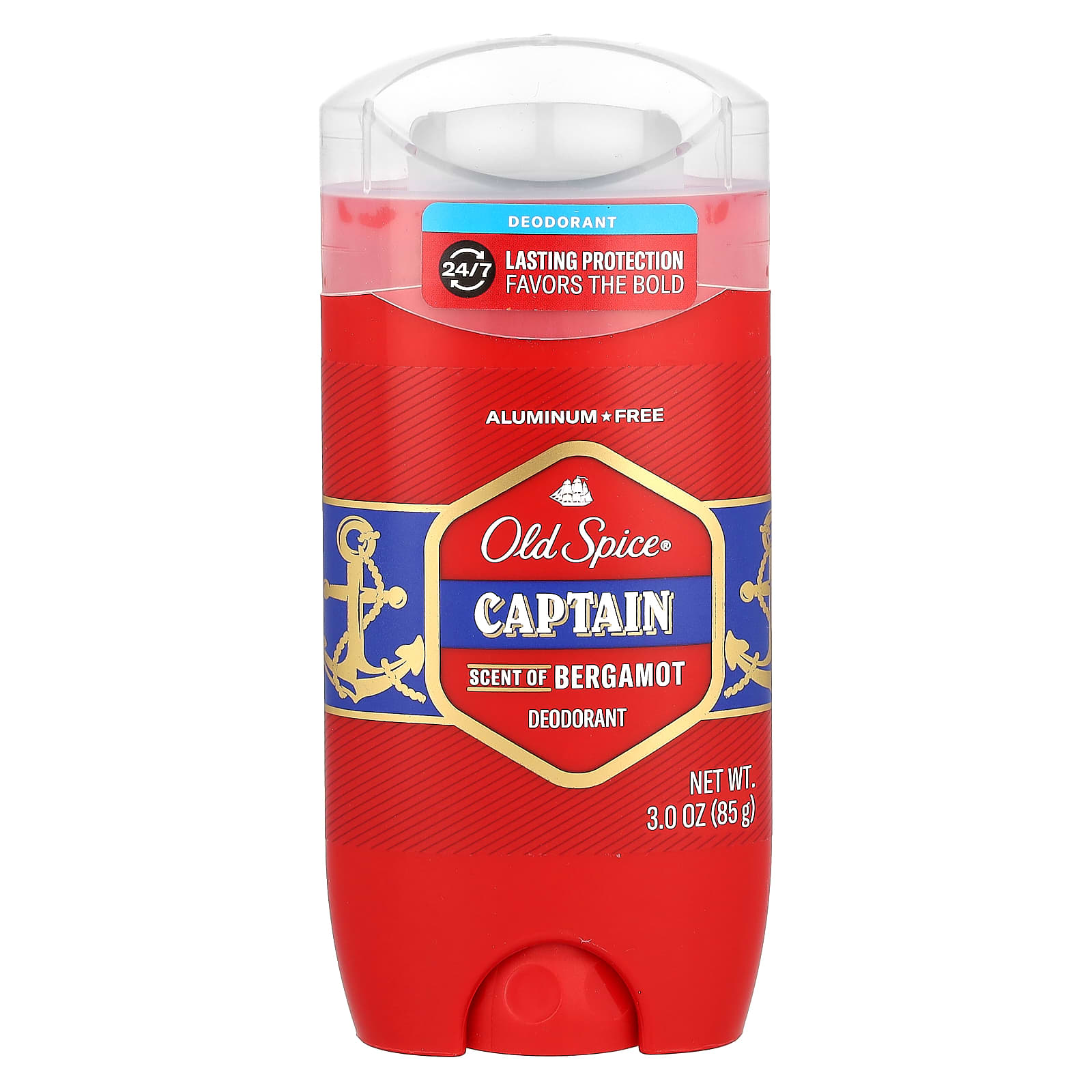 Дезодорант Old Spice Captain, оттенок Bergamot, 85 г
