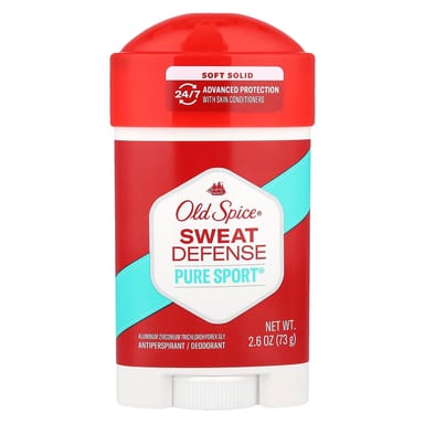 Антиперспирант Old Spice Sweat Defense Deodorant Soft Solid Pure Sport®, 73 г