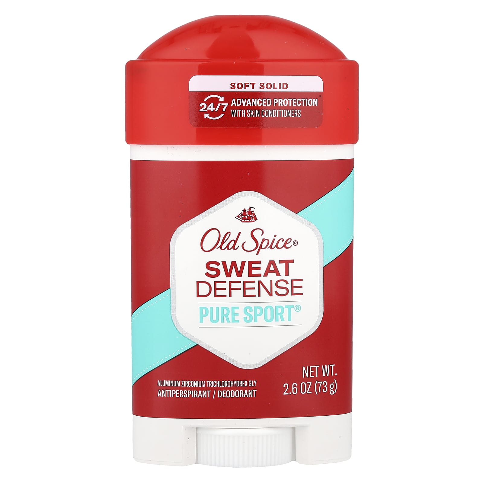 Антиперспирант Old Spice Sweat Defense Deodorant Soft Solid Pure Sport®, 73 г