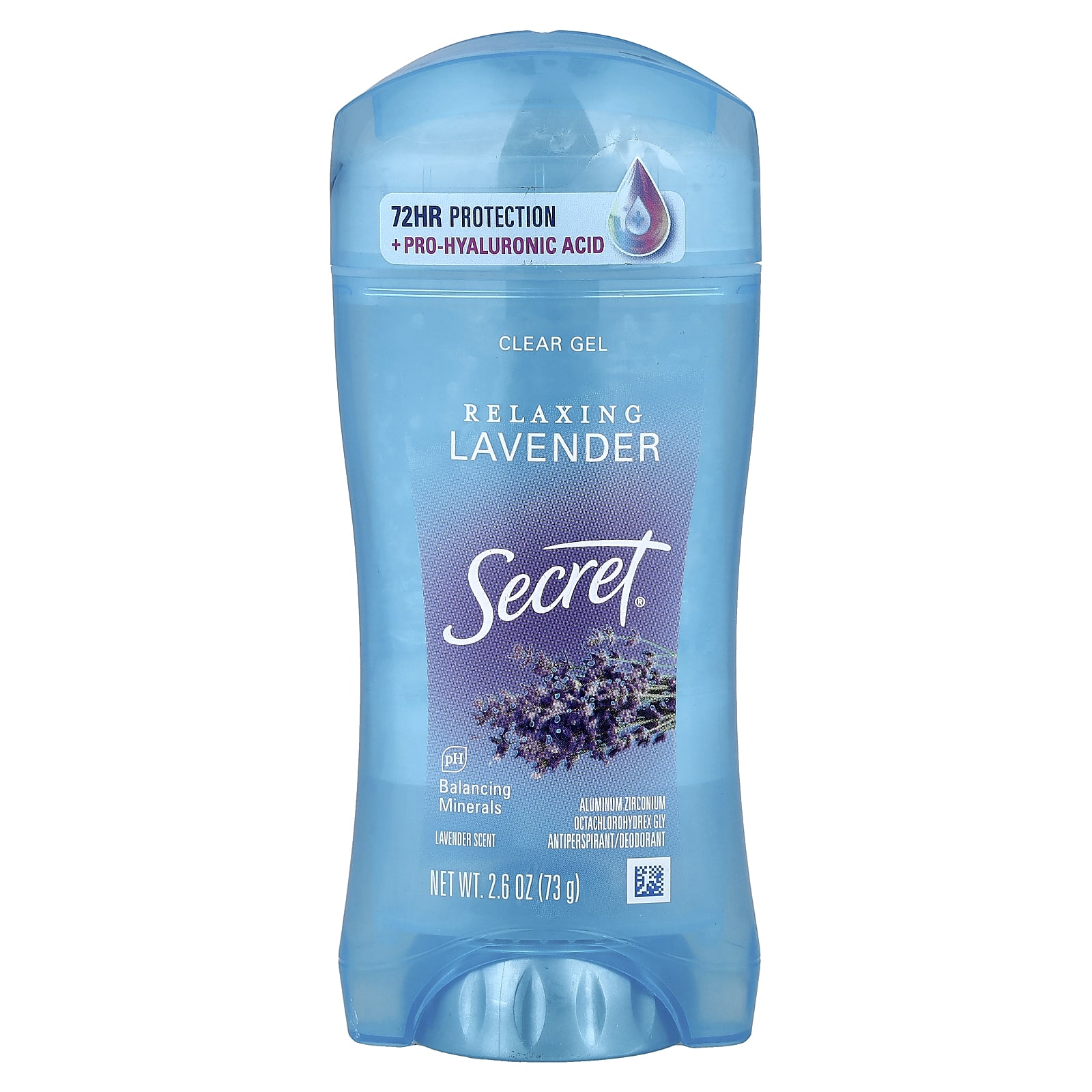 Антиперспирант Secret Clear Gel /Deodorant Stick Relaxing Lavender, 73 г, стик