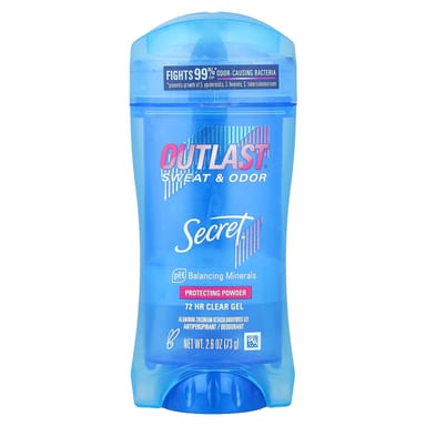 Дезодорант Secret Outlast® 72 Hr Clear Gel Protecting Powder, 73 г, порошок