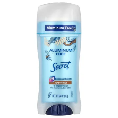 Фото товара: Дезодорант Secret Aluminum Free, аромат «Real Coconut», 68 г