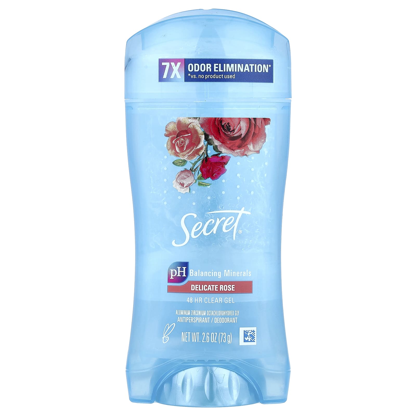 Антиперспирант Secret 48 HR Clear Gel /Deodorant Delicate Rose, 73 г, гель