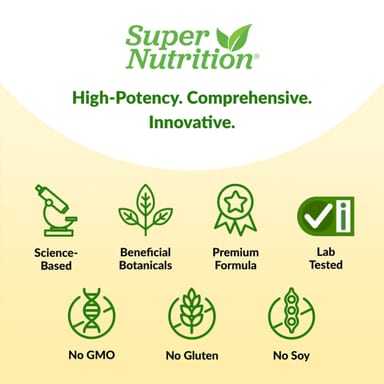 Мультивитамины Super Nutrition SimplyOne® Men's Supporting Herbs with Vitamin A Vitamin C Organic Whole Food and Botanical Blend, вкус Wild-Berry, 30 жевательных таблеток