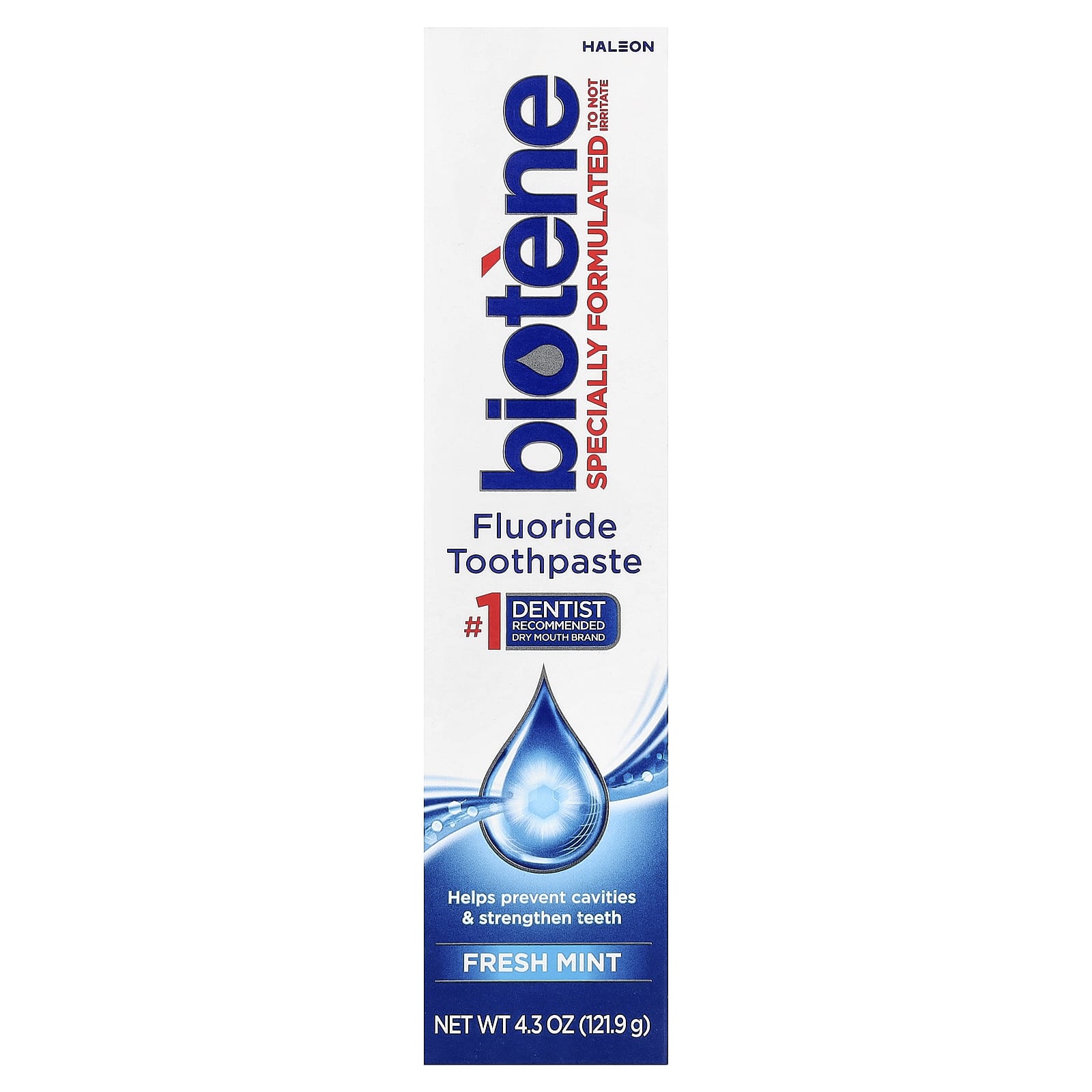 Зубная паста Biotene Dental Products Fluoride Fresh Mint, 121.9 г — фото 2