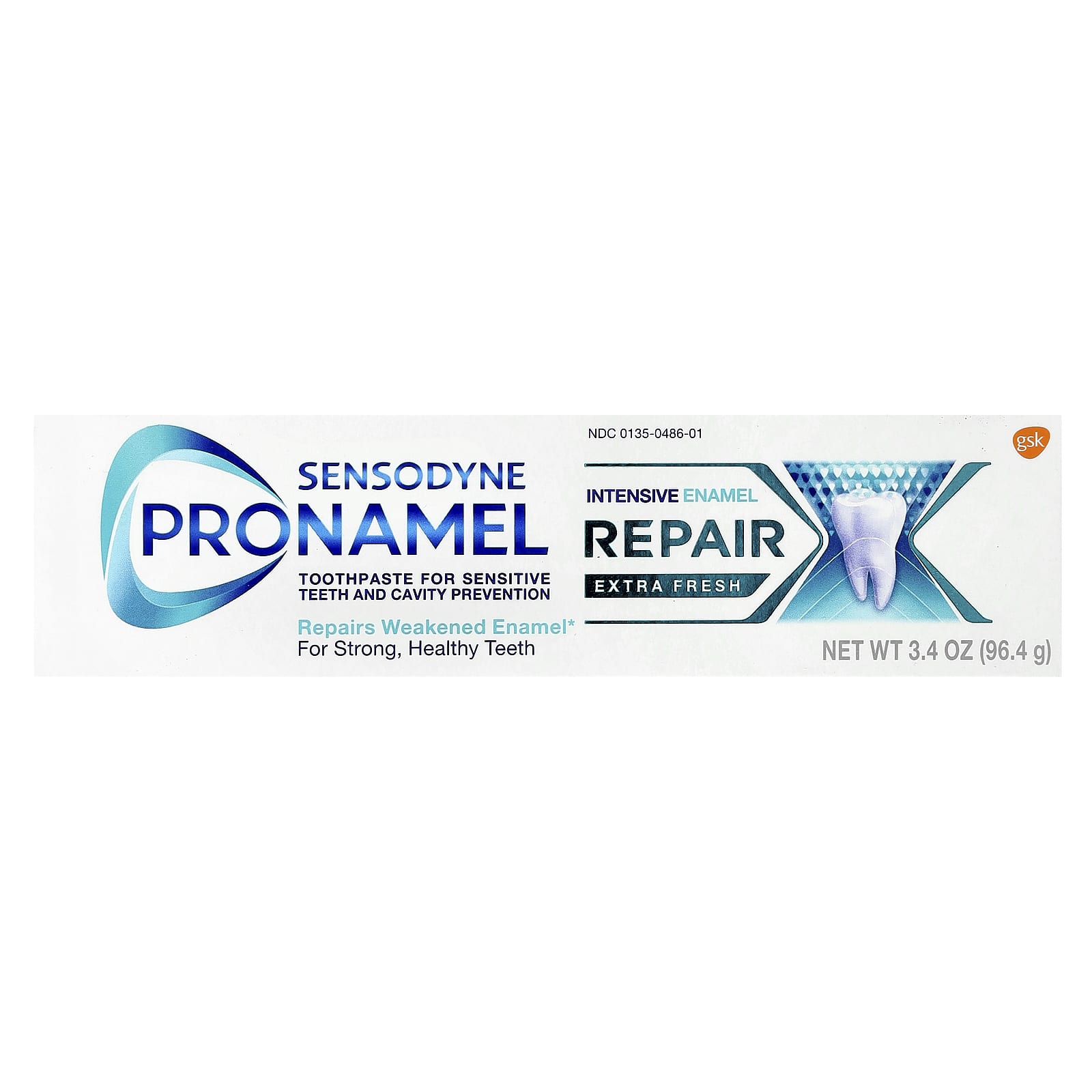 Зубная паста Sensodyne ProNamel Intensive Enamel Repair Extra Fresh, 96.4 г — фото 2