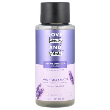 Аргановое масло Love Beauty and Planet Vegan Shampoo For Frizzy Hair & Lavender, 400 мл