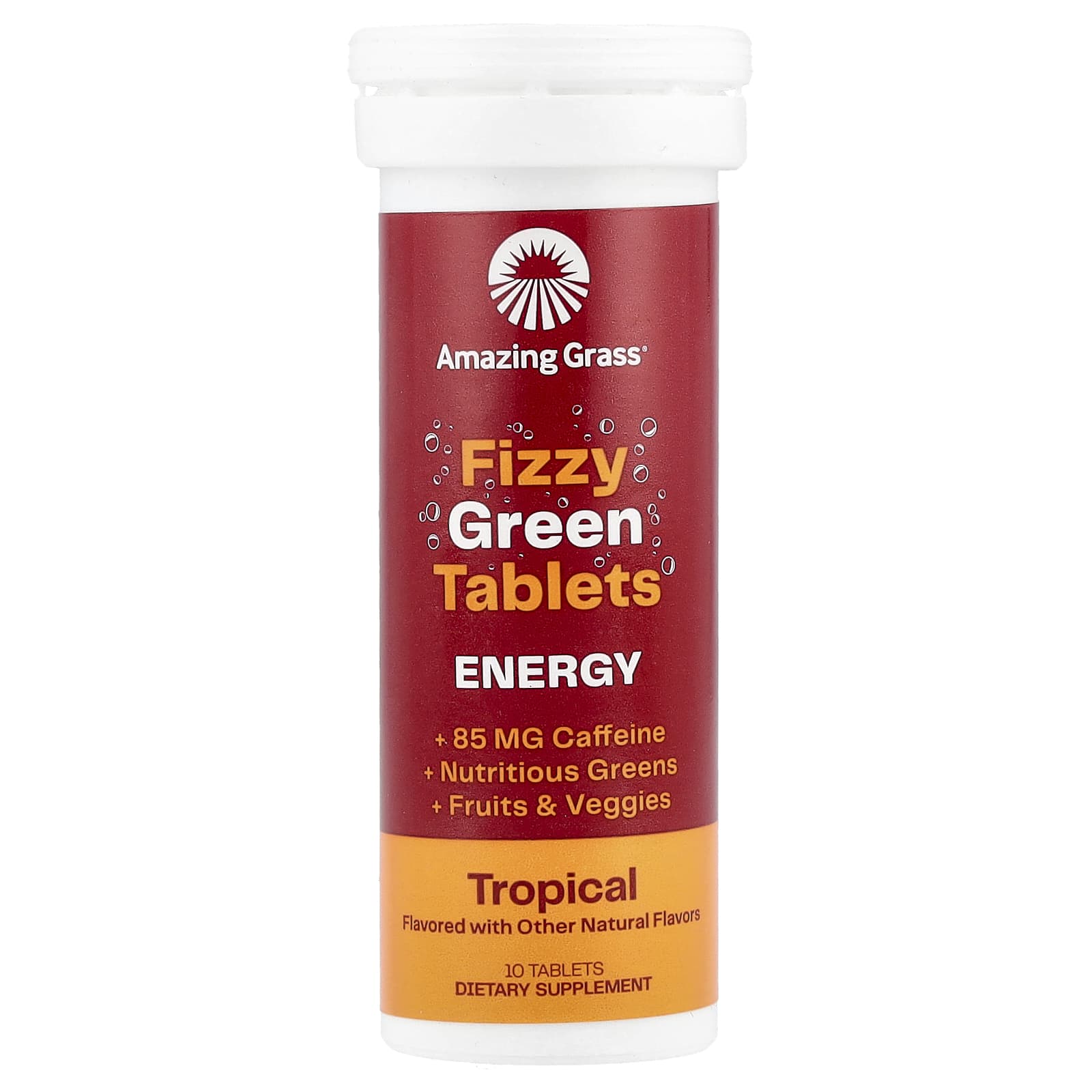 Энергетические таблетки Amazing Grass, 10 таблеток