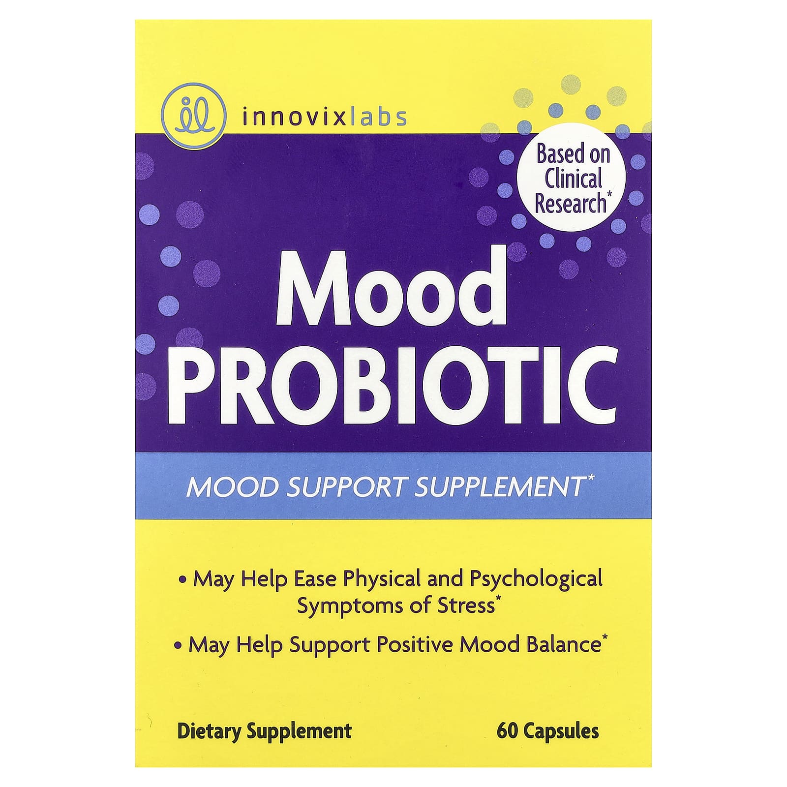 Пробиотик InnovixLabs Mood, 60 капсул — фото 2