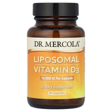 Витамин D3 Dr. Mercola Liposomal, 250 мкг (10000 МЕ), 90 капсул