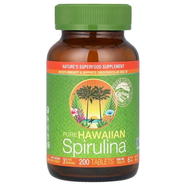 Спирулина Nutrex Hawaii Pure Hawaiian®, 500 мг, 200 таблеток