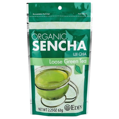 Зеленый чай Eden Foods Organic Sencha Uji Cha Loose, 63 г