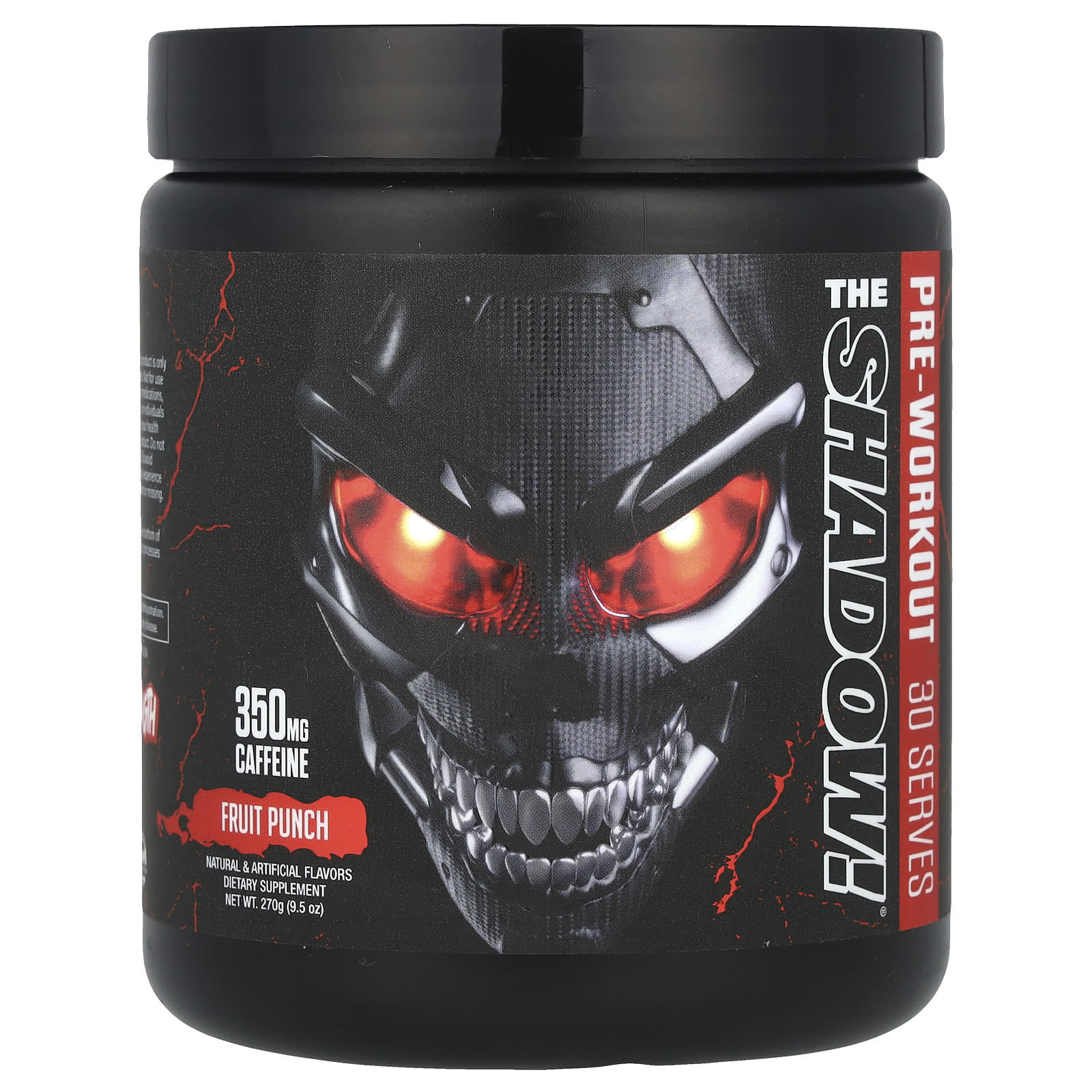 Предтренировочный комплекс JNX Sports The Shadow!®, вкус Fruit Punch, 270 г