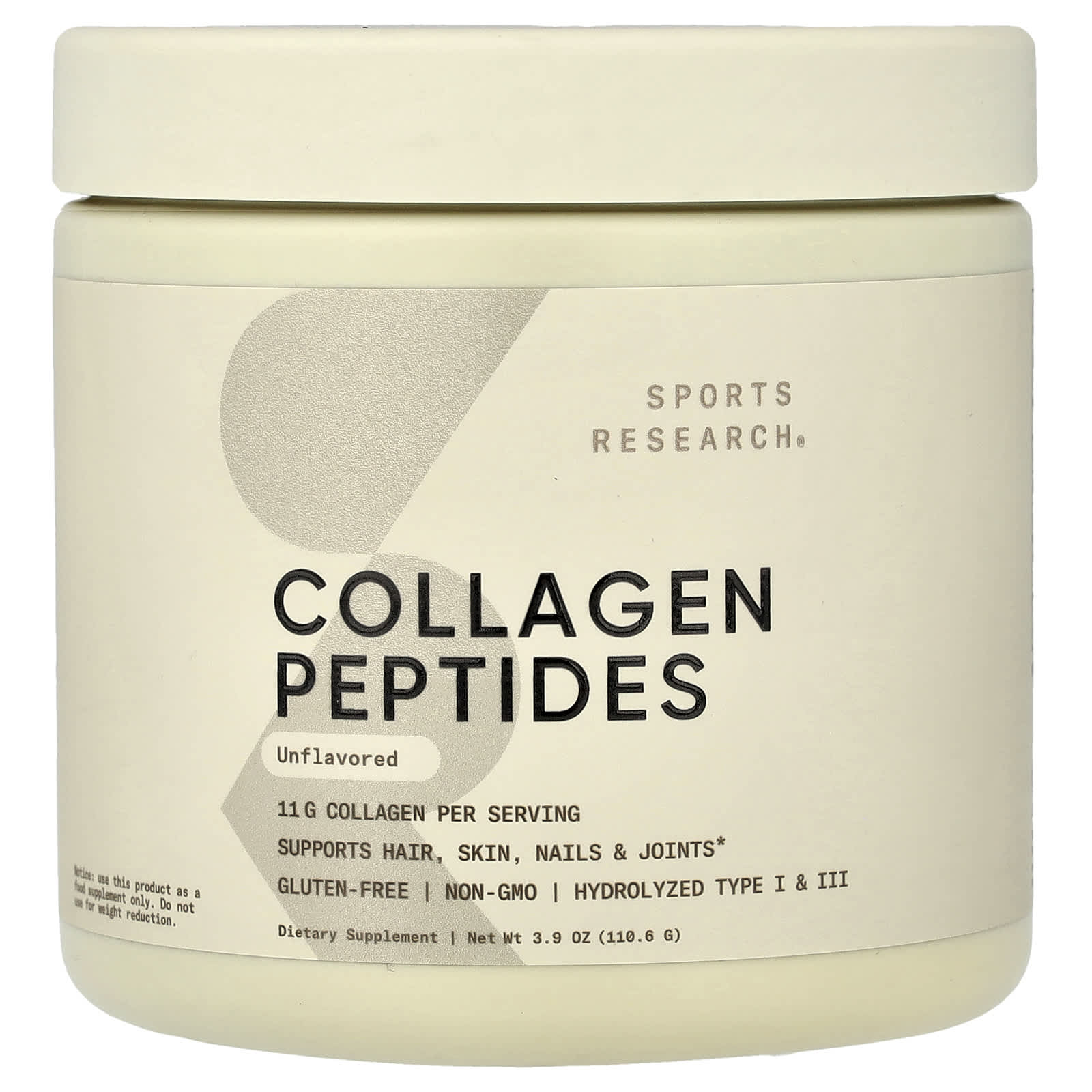 Коллаген Sports Research Peptides, без вкуса, 110.6 г — фото 6