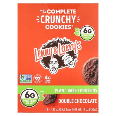 Шоколад Lenny & Larry's The Complete Crunchy Cookies® Double, оттенок 12 Bags, 35 г