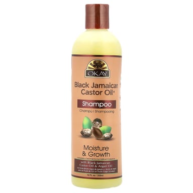 Касторовое масло Okay Pure Naturals Black Jamaican®, оттенок Shampoo, 355 мл