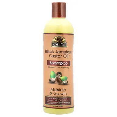 Фото товара: Касторовое масло Okay Pure Naturals Black Jamaican®, Shampoo, 355 мл