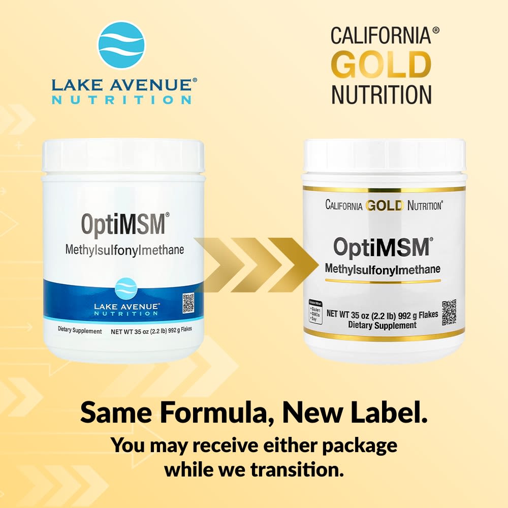 Оптимизированный MSM California Gold Nutrition, 992 г — фото 5