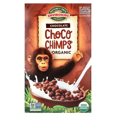 Шоколад Nature's Path EnviroKidz Organic Choco Chimps®, вкус Chocolate, 284 г