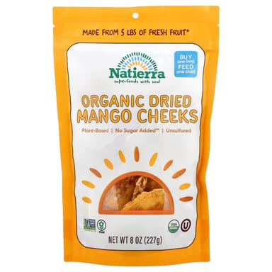 Сушеные манго Natierra, 227 г (8 oz)