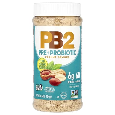 Пробиотик PB2 Foods Pre Peanut Powder, 184 г, порошок