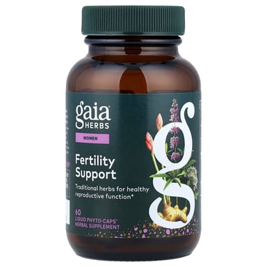 Поддержка фертильности Gaia Herbs, 60 жидких фитокапсул®