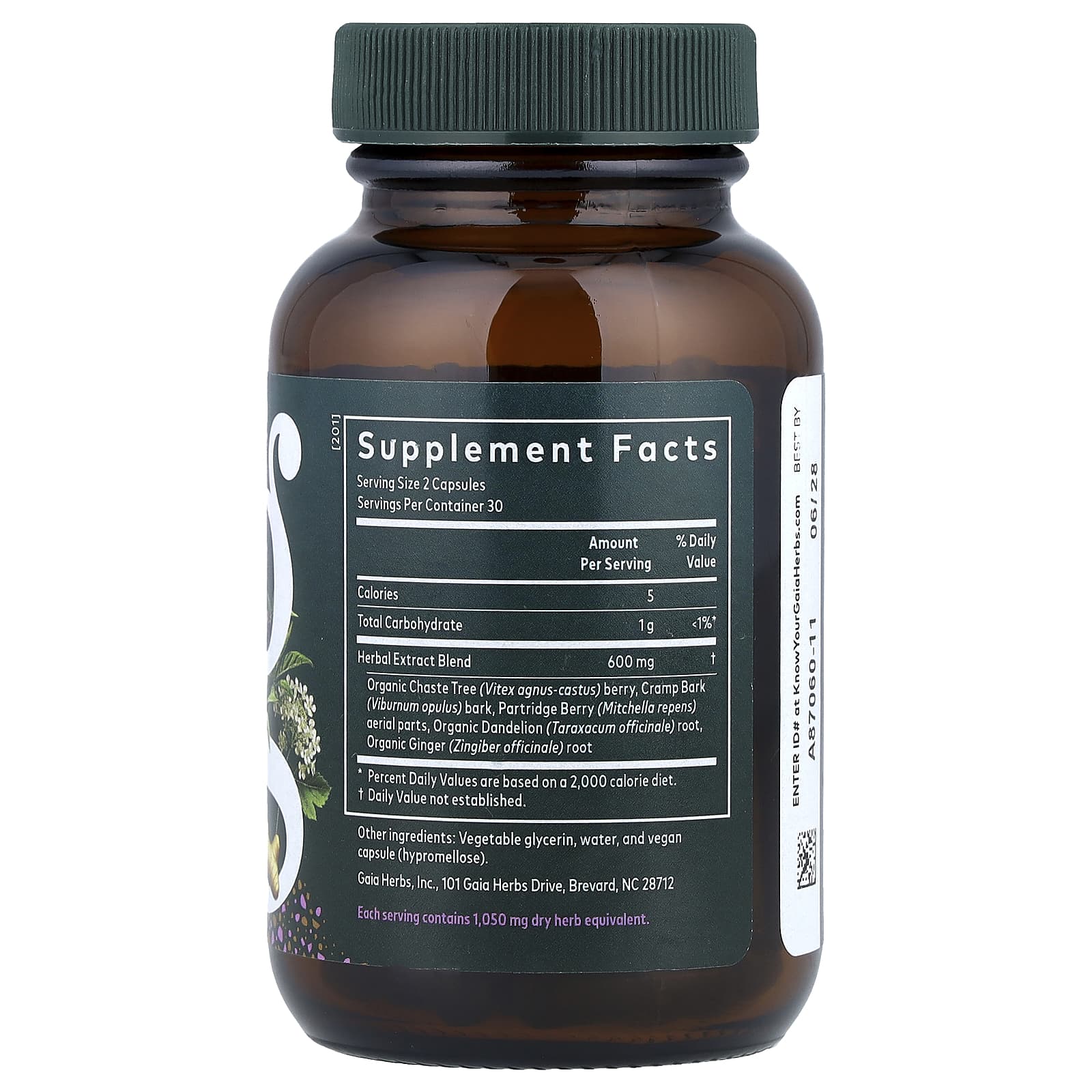 Поддержка фертильности Gaia Herbs, 60 жидких фитокапсул® — фото 2