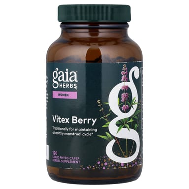 Витекс Gaia Herbs Women, вкус Vitex Berry, 500 мг, капсулы