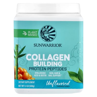 Коллаген Sunwarrior Building Protein Peptides, без вкуса, 500 г, 1.