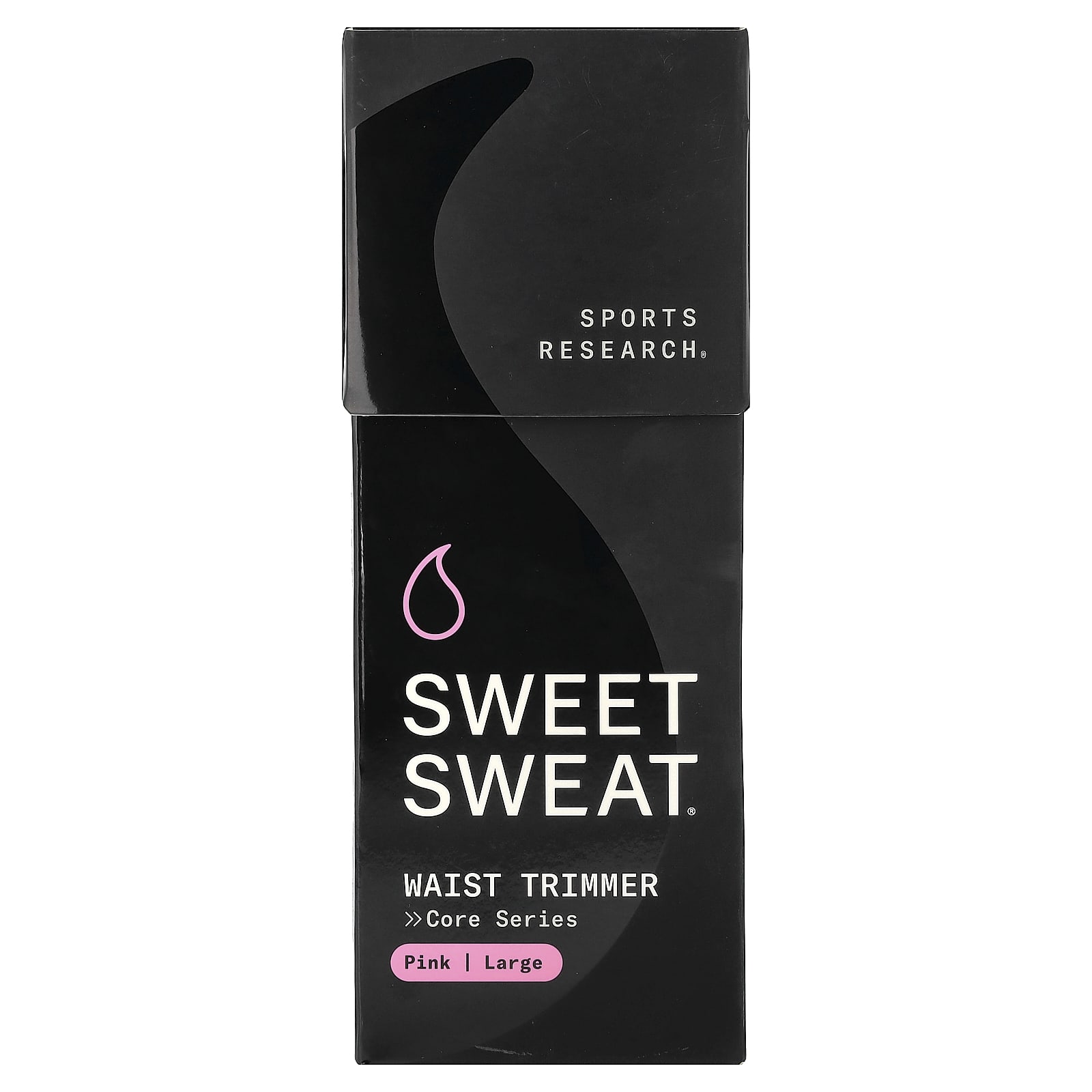 Тренировочный пояс Sweet Sweat®, большой, розовый, 1 пояс — фото 2