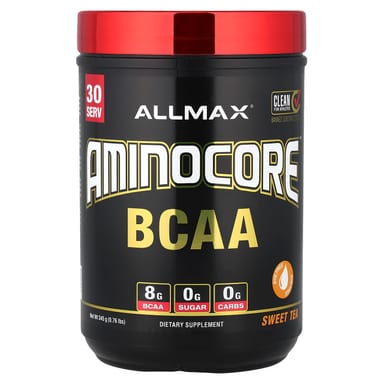 BCAA ALLMAX AMINOCORE™ Sweet Tea, 345 г