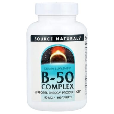 Комплекс Source Naturals B-50, 100 таблеток