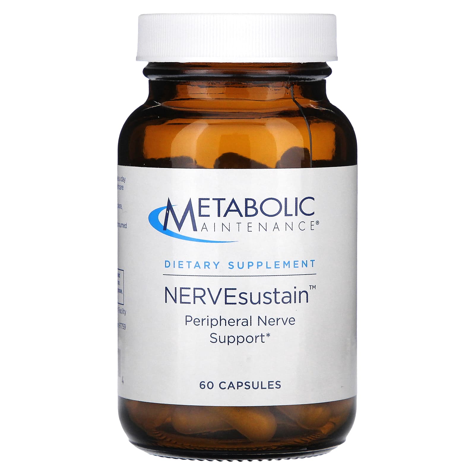 NERVEsustain Metabolic Maintenance, 60 капсул — фото 2
