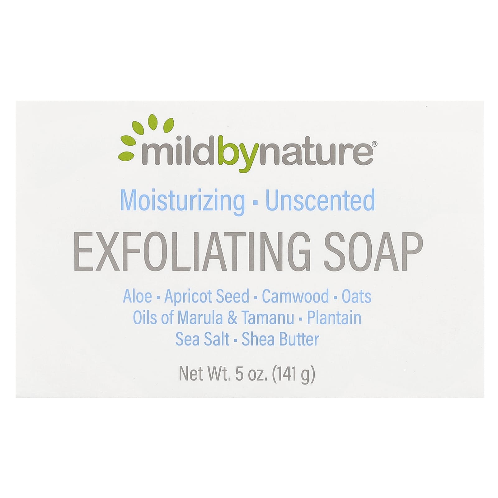Мыло Mild By Nature Exfoliating Soap, без отдушки, 141 г — фото 3