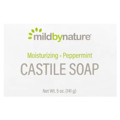 Фото товара: Кастильское мыло Mild By Nature, аромат «перечная мята», 141 г
