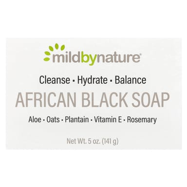 Мыло Mild By Nature African Black Soap, 141 г