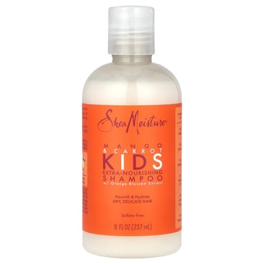 Детский шампунь SheaMoisture Extra-Nourishing Mango & Carrot, 237 мл
