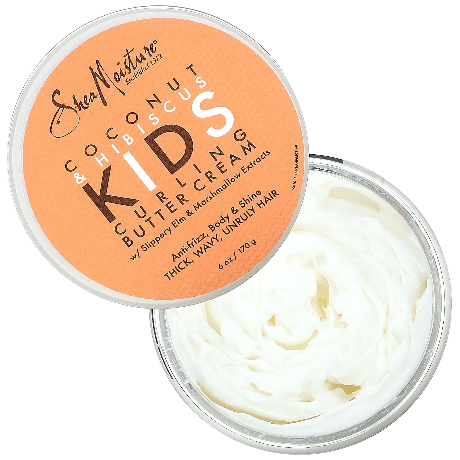 Детский крем SheaMoisture Curling Butter, вкус Coconut & Hibiscus, 170 г — фото 2