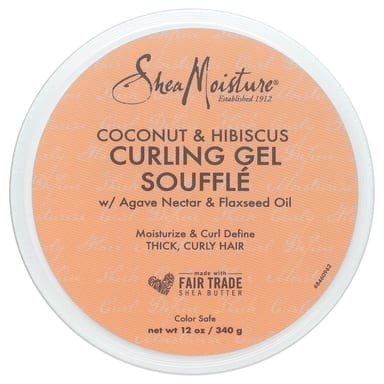 Гель SheaMoisture Curling Souffle, вкус Coconut & Hibiscus, 340 г