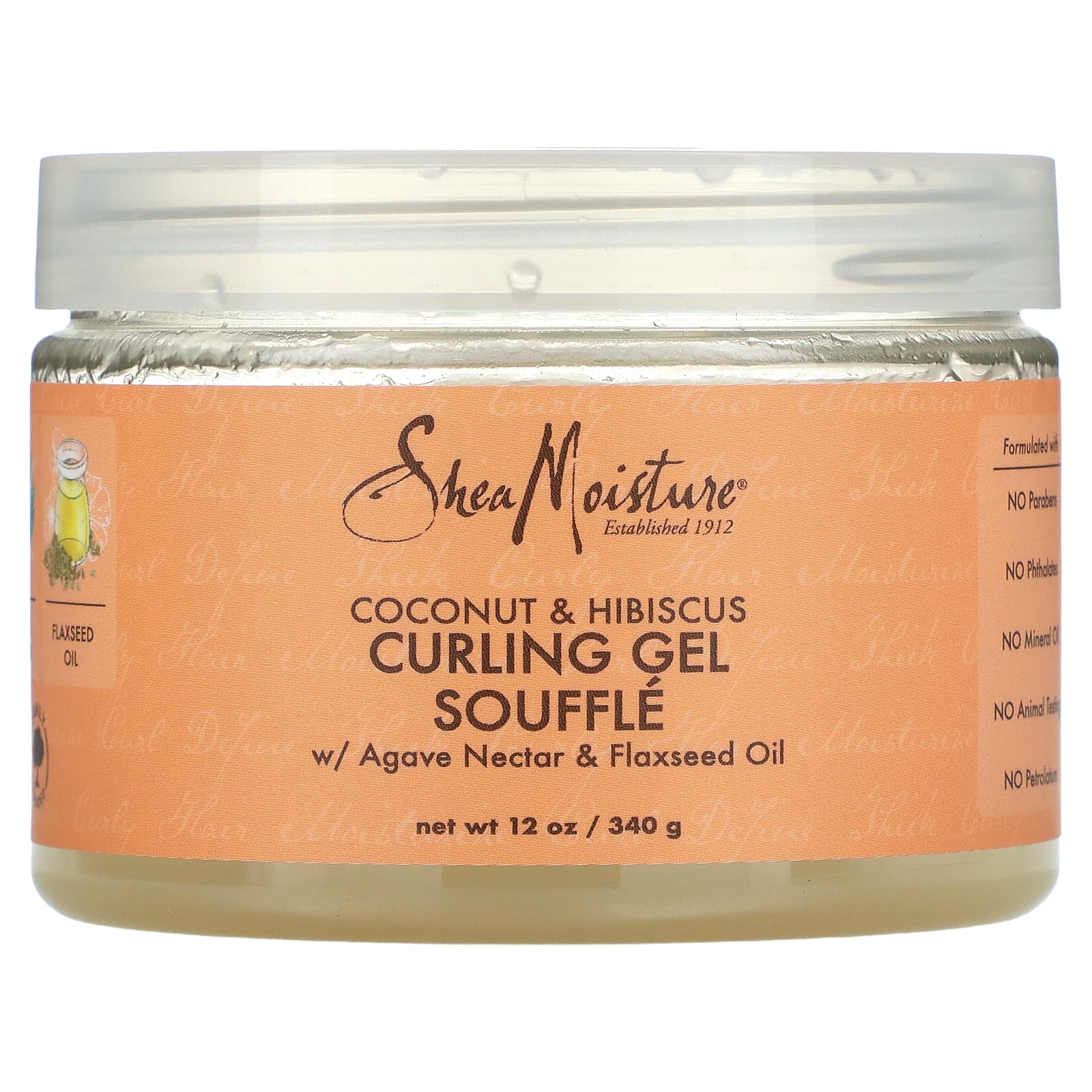 Гель SheaMoisture Curling Souffle, вкус Coconut & Hibiscus, 340 г — фото 3