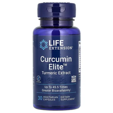 Фото товара: Куркумин Life Extension Elite Turmeric Extract, 30 растительных капсул