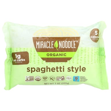 Лапша спагетти органическая Miracle Noodle, 200 г