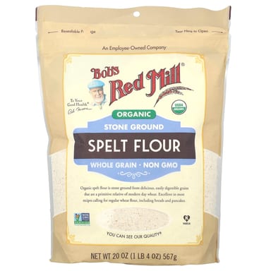 Мука Bob's Red Mill Organic Spelt Whole Grain, 567 г
