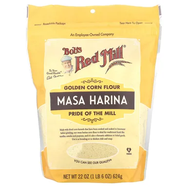 Фото товара: Мука Bob's Red Mill Golden Corn Masa Harina, 624 г