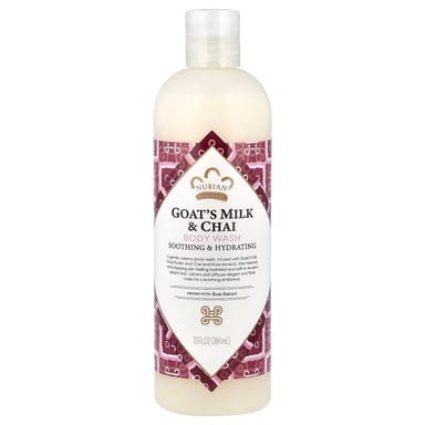Гель для душа Nubian Heritage Goat's Milk & Chai, 384 мл