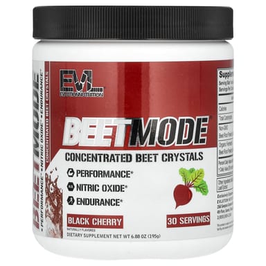 Кристаллы свеклы EVLution Nutrition, 195 г (6.88 oz) черная вишня