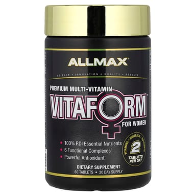 Мультивитамины ALLMAX VITAFORM™ Premium For Women, 60 таблеток