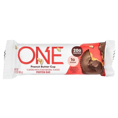 Арахисовая паста One Brands Protein Bar Cup, 60 г, 12 шт., батончик